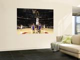 Los Angeles Lakers v Toronto Raptors: Julian Wright  Steve Blake and Matt Barnes