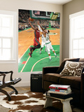 Miami Heat v Boston Celtics - Game Three  Boston  MA - MAY 7: Dwyane Wade and Paul Pierce