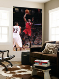 Miami Heat v Portland Trail Blazers  Portland  OR - January 9: Marcus Camby and Dwayne Wade
