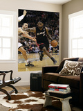 Miami Heat v San Antonio Spurs  San Antonio  TX - March 04: LeBron James and Manu Ginobili