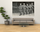 Yugoslavian Infantrymen and Office Singing 
