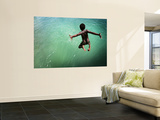 Torres Strait Islander Boy Leaping into the Sea  Seisia  Cape York