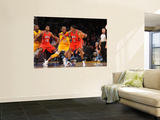 Atlanta Hawks v Los Angeles Lakers  Los Angeles  CA - February 22: Joe Johnson and Kobe Bryant