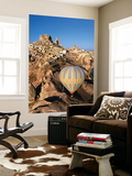 Hot-Air Ballooning over Town