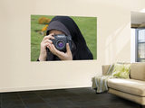 Iranian Girl with Camera