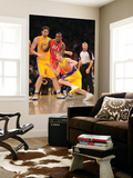 Atlanta Hawks v Los Angeles Lakers  Los Angeles  CA - February 22: Steve Blake and Jamal Crawford
