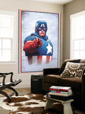 The New Invaders 0 Cover: Captain America