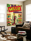 Marvel Comics Retro: Millie the Model Comic Book Cover 1  the Big Annual (aged)