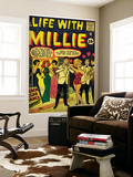 Marvel Comics Retro: Life with Millie Comic Book Cover 13  Bathing Suit  Beach Club Dance (aged)