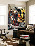 Dark X-Men 3 Group: Iron Patriot  Wolverine  Ms Marvel  Hawkeye  Ares and Sentry Fighting