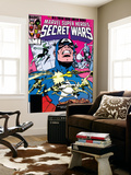 Secret Wars 7 Cover: Captain America  Spider Woman  Doctor Octopus and Wolverine