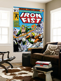 Iron Fist 14 Cover: Iron Fist and Sabretooth