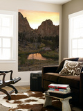Smith Rock State Park and Crooked River at Sunset