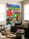 Tales Of Suspense 56 Cover: Iron Man and Unicorn Fighting