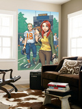 Mary Jane: Homecoming 3 Cover: Watson  Mary Jane  Thompson and Flash Fighting