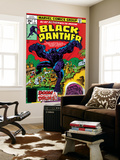 Black Panther 7 Cover: Black Panther Fighting