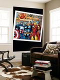 Thor 73 Group: Thor  Iron Man and Captain America