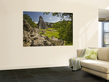 The Great Plaza at Tikal Archeological Site