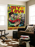 Marvel Comics Retro: My Love Comic Book Cover 19  Pushing Away  I Can't Love Anyone! (aged)