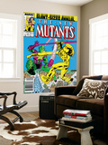 New Mutants Annual 3 Cover: Impossible Man and Warlock