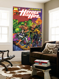 Heroes For Hire 1 Cover: Cage  Luke  Iron Fist  Hulk and Black Knight