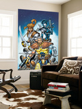 X-Force 6 Cover: Cable  Shatterstar and Domino