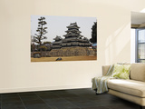 Matsumoto Castle with Moat and Stone Work
