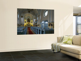 Interior of Blue Church