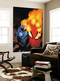 The Amazing Spider-Man 591 Cover: Human Torch