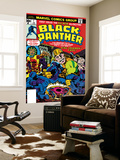 Black Panther 1 Cover: Black Panther  Little  Abner and Princess Zanda Fighting