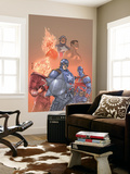 The New Invaders 1 Cover: Captain America  Union Jack  Blazing Skull and Invaders