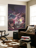 I Heart Marvel: Marvel Ai 1 Cover: Daredevil  Elektra  Vision and Medusa Fighting