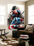 Spectacular Spider-Man 15 Cover: Captain America and Spider-Man