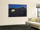 Glowing Tent at Dusk