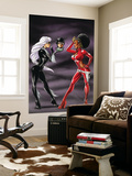 Heroes For Hire 7 Cover: Black Cat  Knight  Misty and Humbug