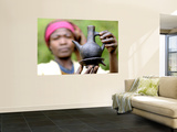 Dorze Woman with Black Coffee Pot