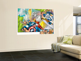 Onslaught Reborn 5 Group: Captain America  Iron Man  Thor  Invisible Woman and Mr Fantastic
