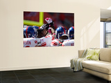 Giants Chiefs Football: Kansas City  MO - New York Giants huddle