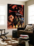 Ultimate Nightmare 1 Cover: Nick Fury  Captain America  Wolverine and Colossus