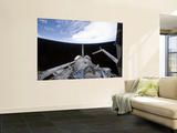 A Partial View of the Tranquility Node in Space Shuttle Endeavour's Payload Bay