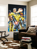 X-Force 1 Cover: Cable  Shatterstar and Cannonball