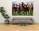 Horse Race in Motion