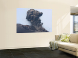 Ash Cloud from Vulcanian Eruption of Anak Krakatau Volcano  Sunda Strait  Java  Indonesia
