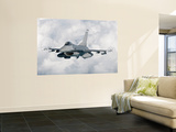 An F-16 from the Colorado Air National Guard in Flight over Brazil