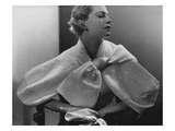 Vogue - May 1934 - Woman in White Taffeta Jacket