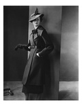 Vogue - August 1934 - Woman in Black Coat