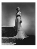 Vogue - February 1936 - Chiffon Gown by Madame Gres