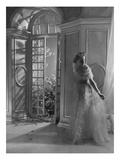 Vogue - June 1935 - Woman by Open French Doors
