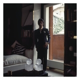 Vogue - April 1970 - Valentino at Home