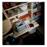 House & Garden - October 1968 - Typewriter on Compact Desk